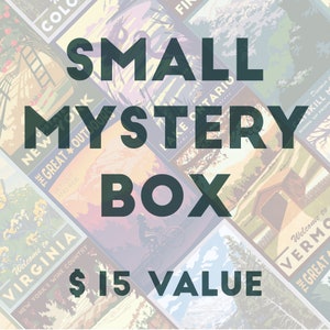 Mystery Pack | Retro Travel Random Assortment of Cards, Stickers, Prints, Magnets, and More