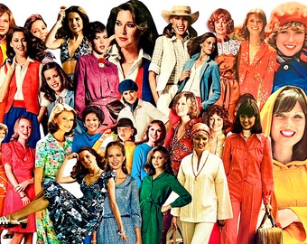Pack éphémère de magazines vintage pour femmes des années 1970, journal indésirable, collage, scrapbooking, papier mixte, papier vintage,