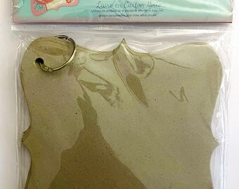 Destash Studio 18- 5-seitiges Spanplattenbuch für Kunsthandwerk-Sammelalbum