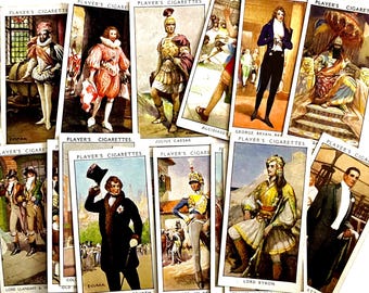 players cigarette card albums Vintage John Players Cigarette Card Album Radio Celebrities 1930's  Complete!