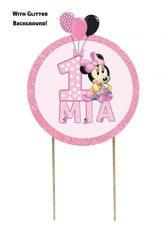 Baby Minnie Mouse 1st Birthday Wallpaper