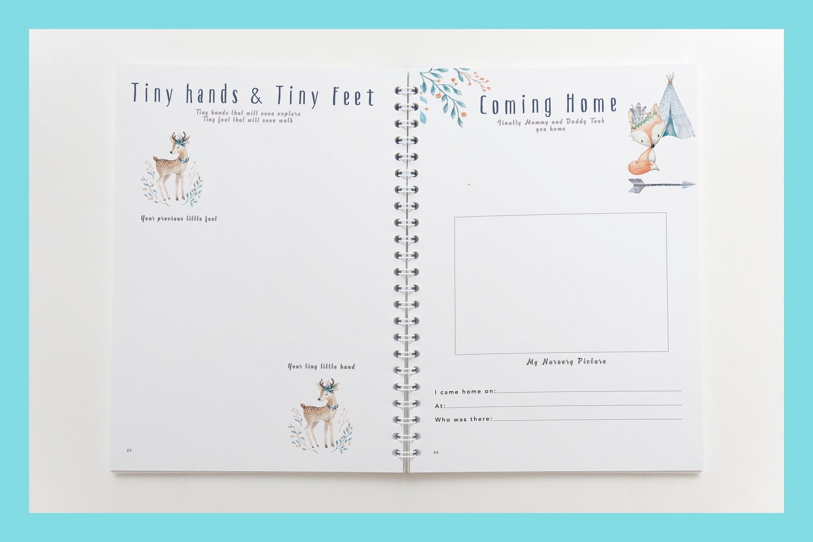 Baby Book Pregnancy Journal Baby Book Boy Baby Book First Etsy