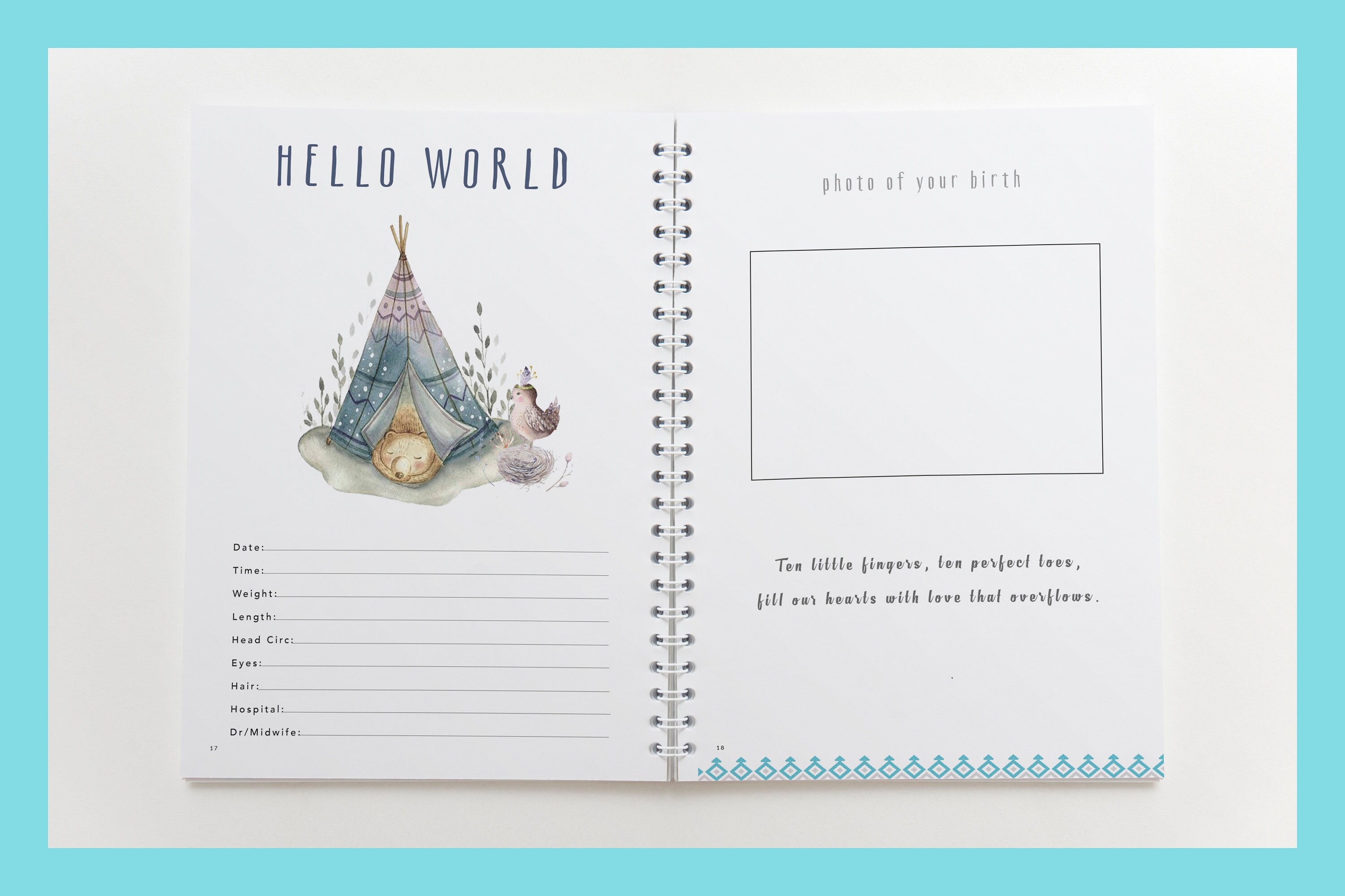 Baby Book Pregnancy Journal Baby Book Boy Baby Book First Etsy