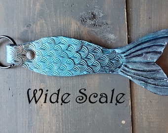 Leather mermaid tail