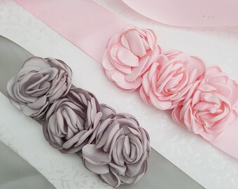 flower girl sashes for dresses uk