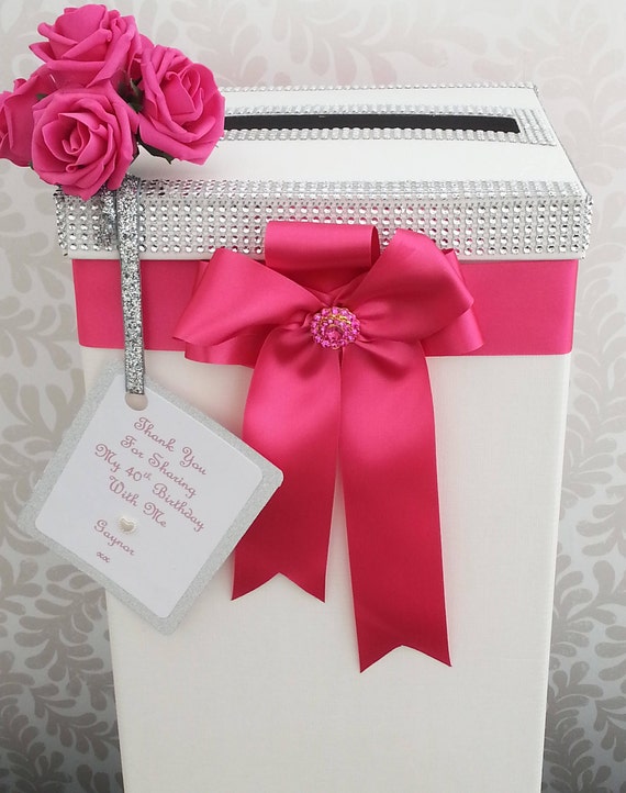 Wedding Card Post Box Birthday Christening Anniversary Party Etsy