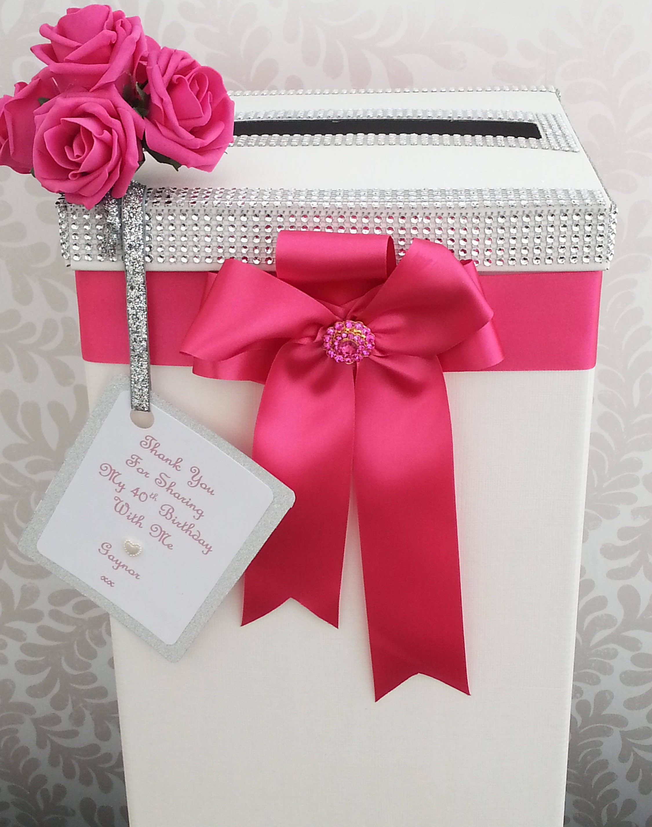Wedding Card Post Box Birthday Christening Anniversary Party Etsy
