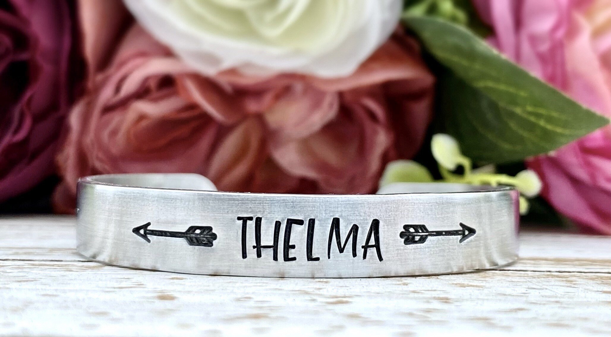 Thelma & Louise Bracelets | Best Friends Sisters | Hand Stamped | Stackable Bracelet | Adjustable Bracelet | Gift 