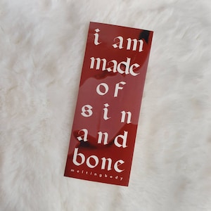 Sin and Bone Sticker