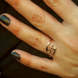 Cancer zodiac ring new arrivals