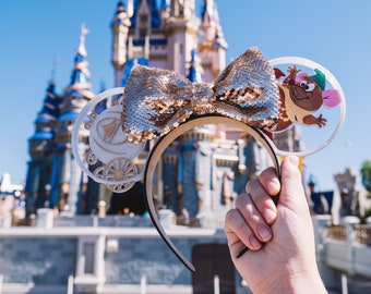 Bibbidi-bobbidi-boo! - Cinderella Inspired Mouse Ear Headband