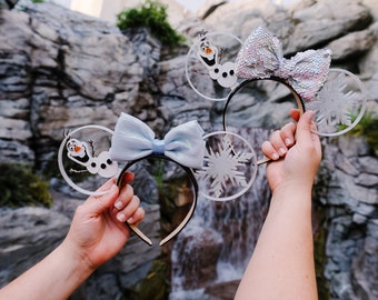 Do you wanna build a snowman? - Frozen Inspired Mouse Ears