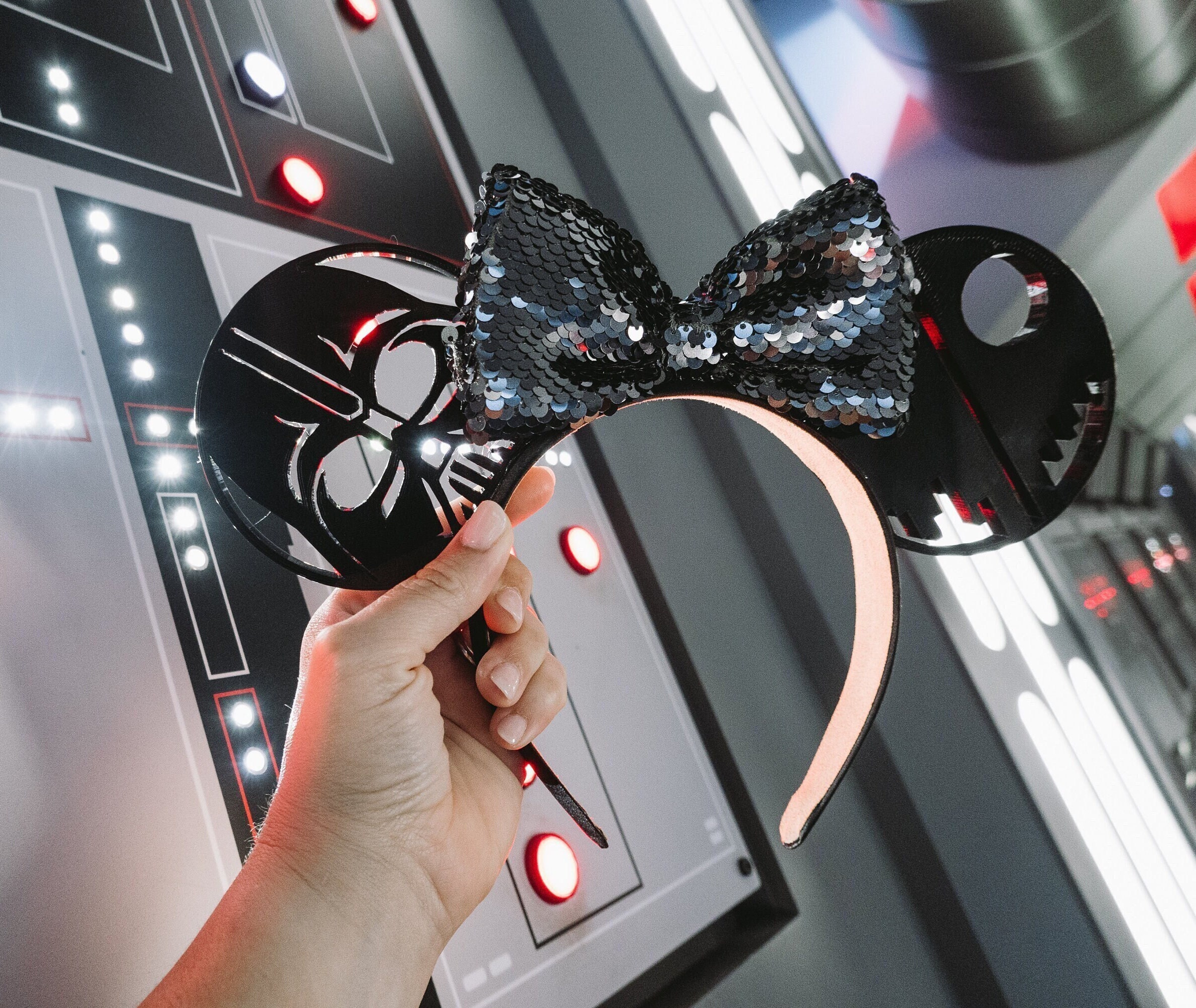 Starwars Minnie Ears Light Up - Etsy display picture 2