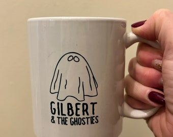 Gilbert and the Ghosties logo Ghost Mug