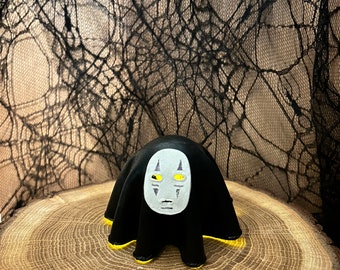 Little Gilbert Ghostie No Face Kaonashi Halloween battery operated tealight holder Ghost