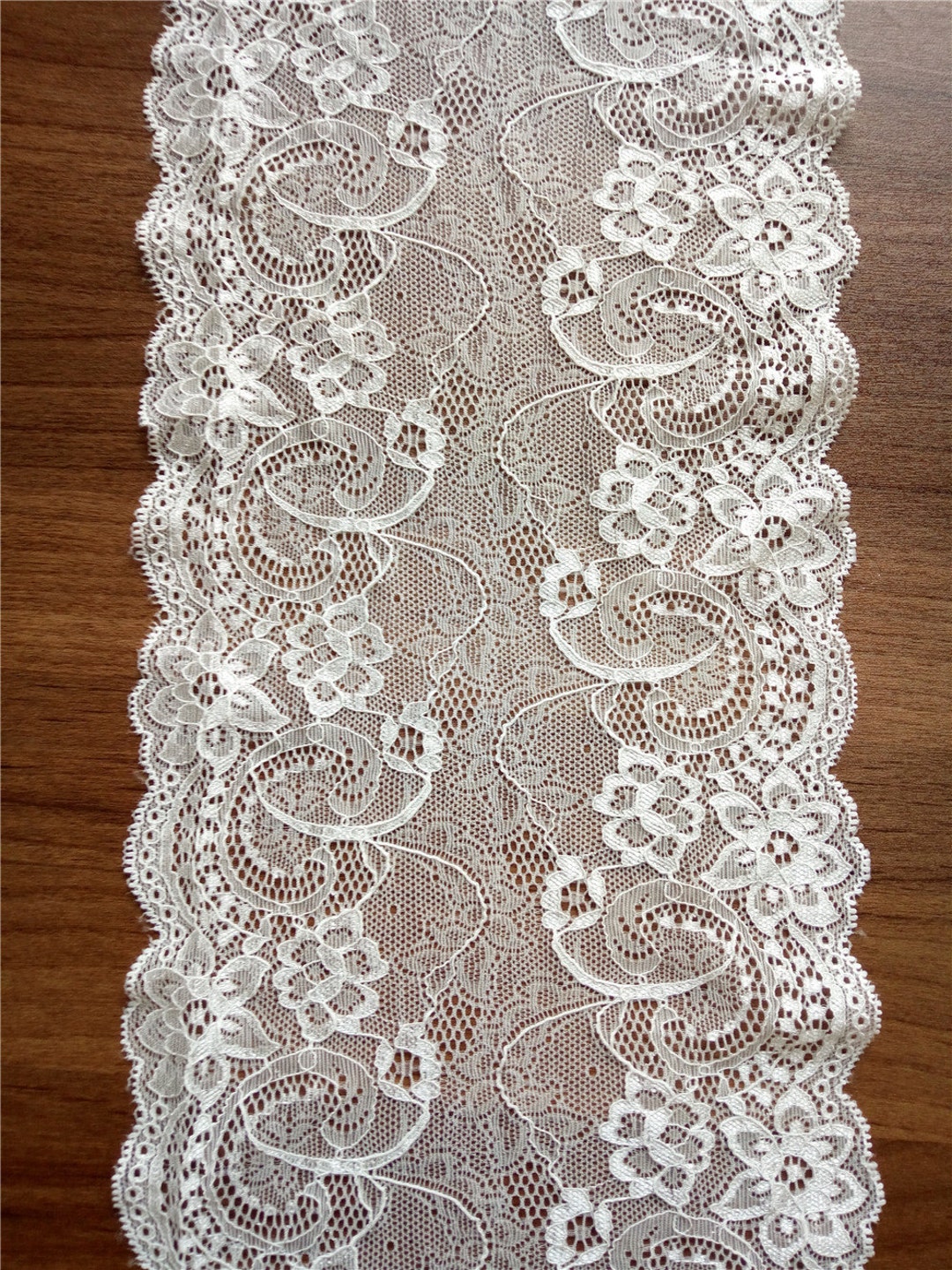 White Table Runners, 7 , Wedding Runners, Lace Table Runner, Table ...