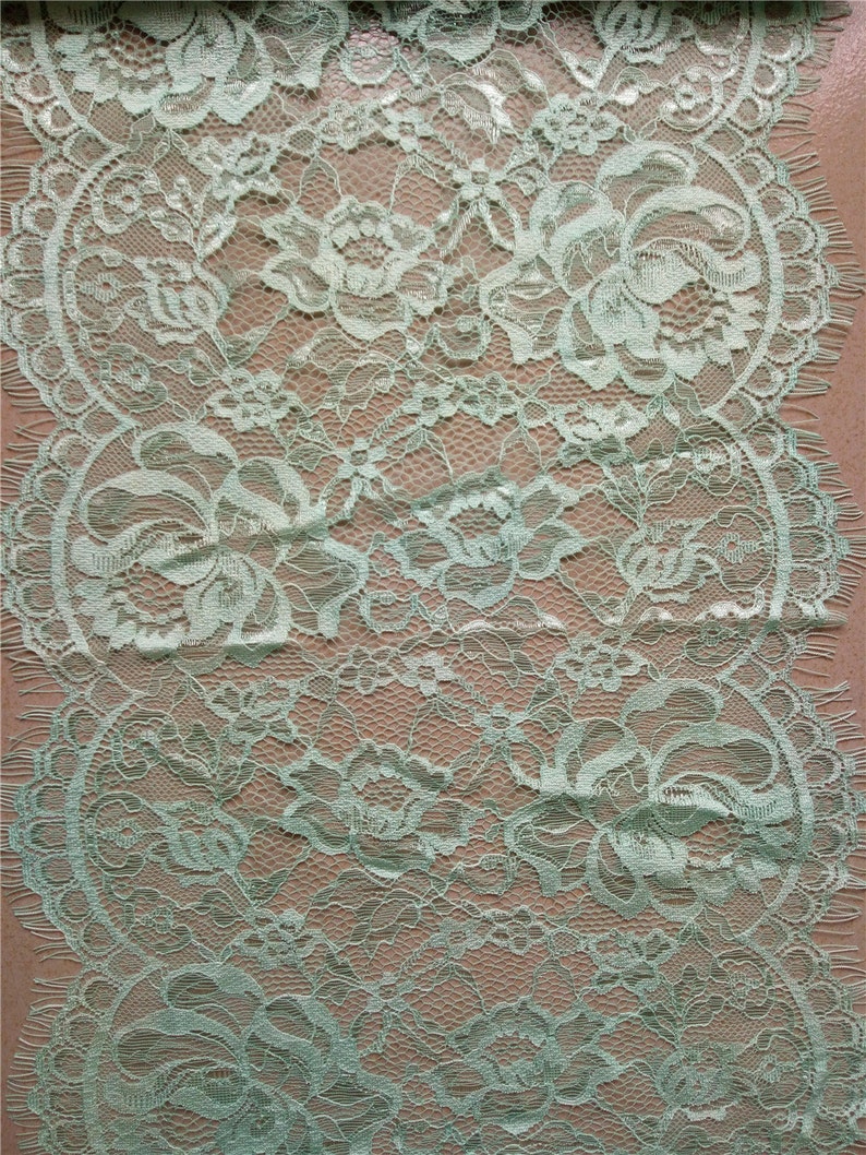 Mint Lace Table Runner 12 Mint Green Table Runners Etsy
