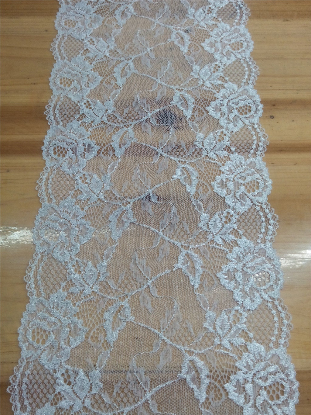 Ivory lace table runner/extra wide table runners 15 Etsy
