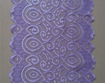 Lavender lace table runner,  7&quot; , wedding table runner,  lace table runner,  wedding runners lace table runner  R15043001