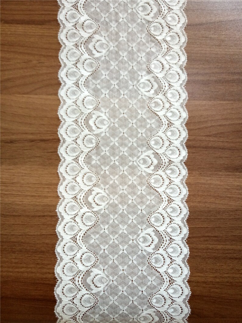 White Lace Table Runner Lace Table Overlay Tabletop Decor Etsy