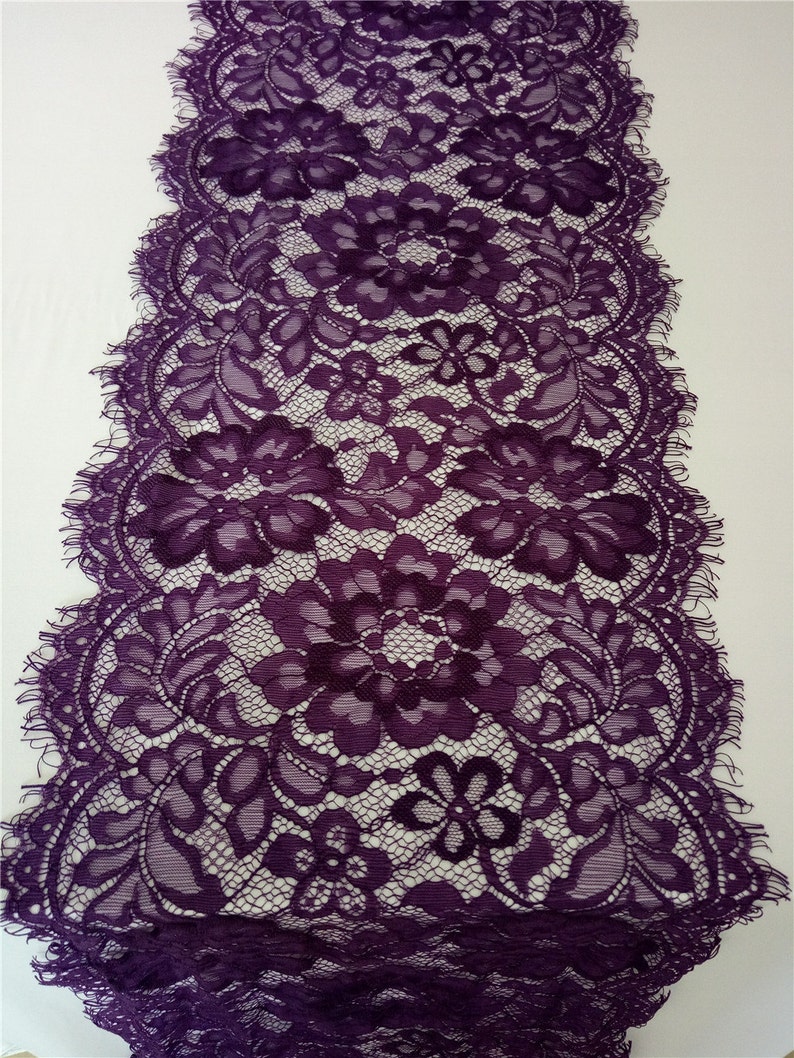 Purple Lace Table Runner 10 Runners Image 0
