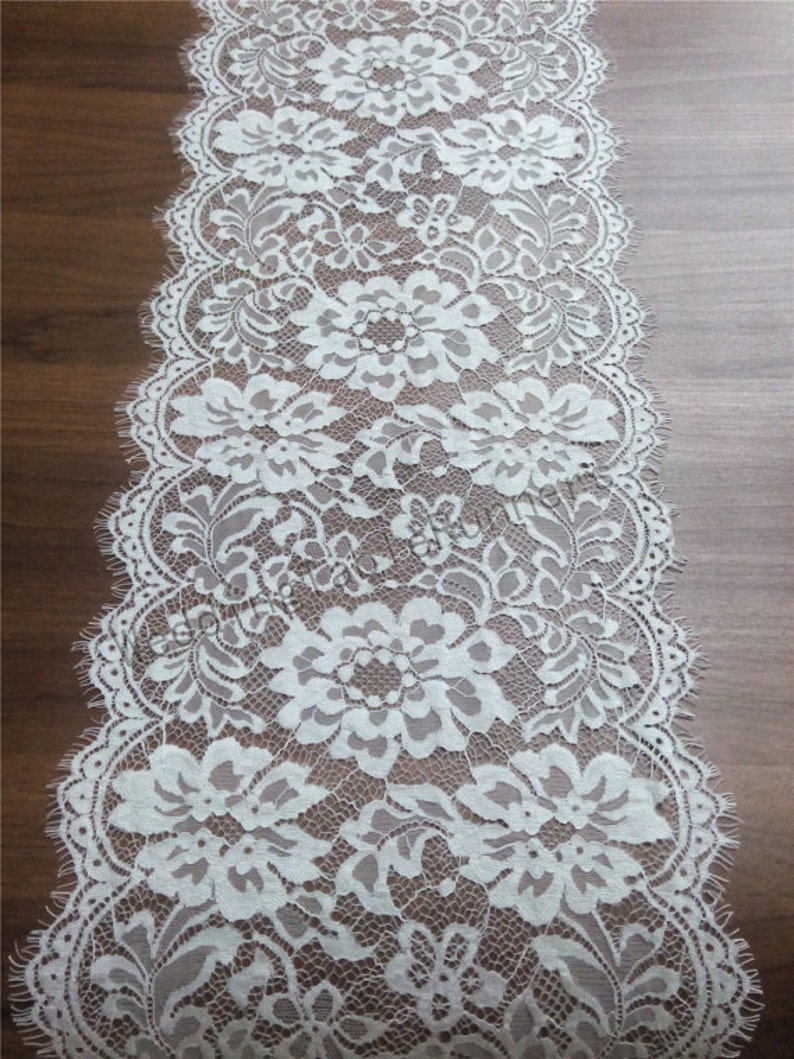 7ft white Lace Table runner 10 white table runners Etsy