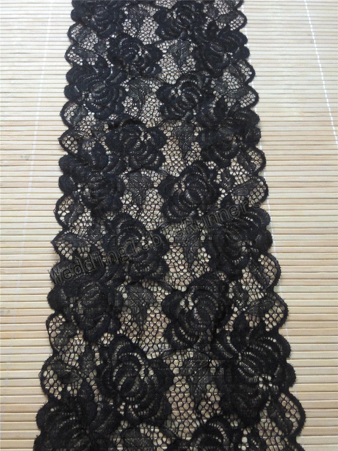 Black Lace Table Runner 7 Wedding Table Runner Lace Etsy