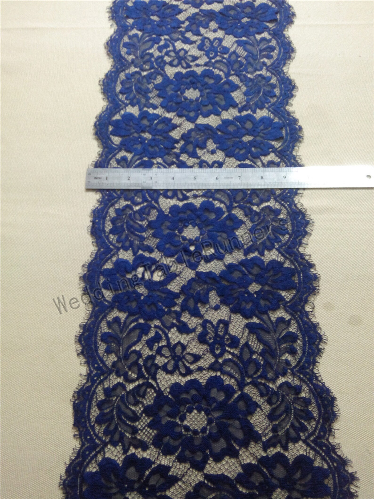 Navy Blue Lace Runner/wedding Table Runners/navy Lace Table Etsy