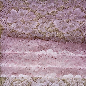 Pink  lace runner, 10"/25cm wide/pink table runner/table runner/wedding decor/table runner decor/party table runners