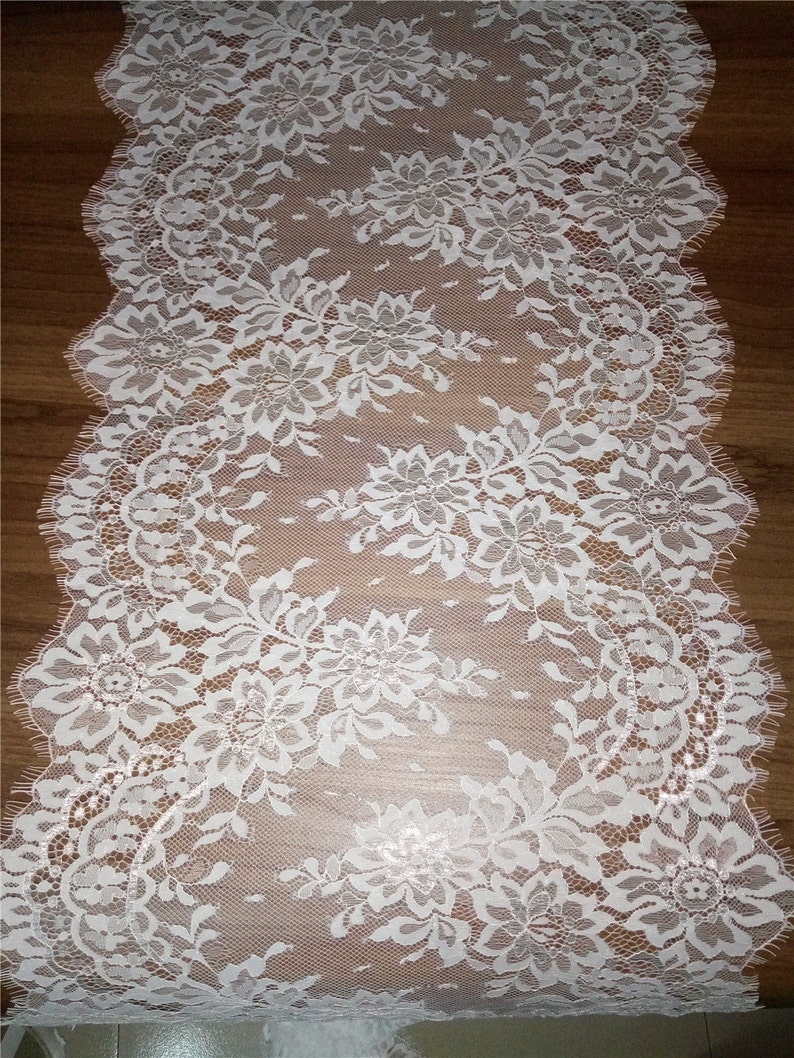 Ivory Lace Table Runner/extra Wide Table Runners 15 Etsy