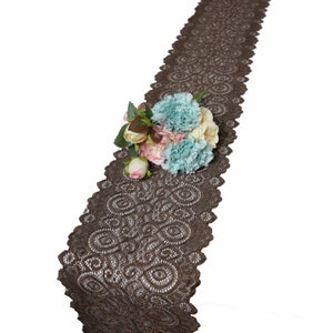 Coffee table runner, lace table runners, table runners wedding, rustic table runners, table runners for sale, wedding, 7&quot;/18cm wide