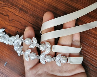 Wedding Belt Crystal Bridal Belt Bridal Belt Sash Bridal Belt Pearl Rhinestone Belt  Wedding Dress Belt Thin Bridal Belt  Bridal Belt Clasp
