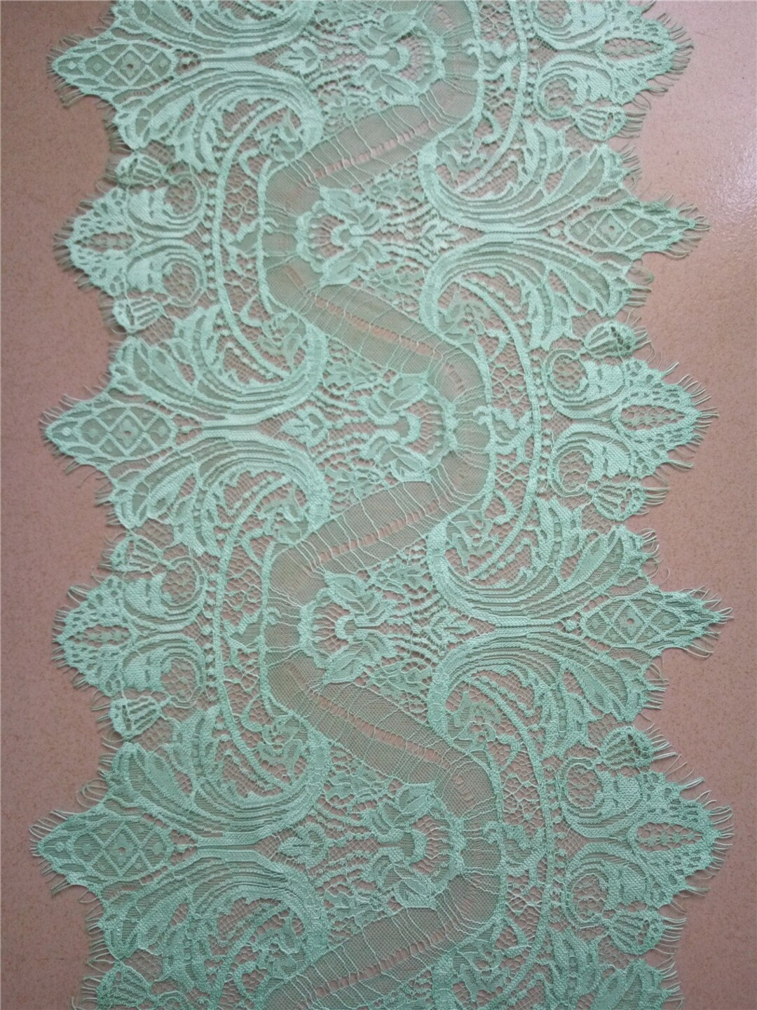 Mint Table Runner, Mint Lace Table Runner, Mint Green Table Runner, Lace Table Runner, Wedding