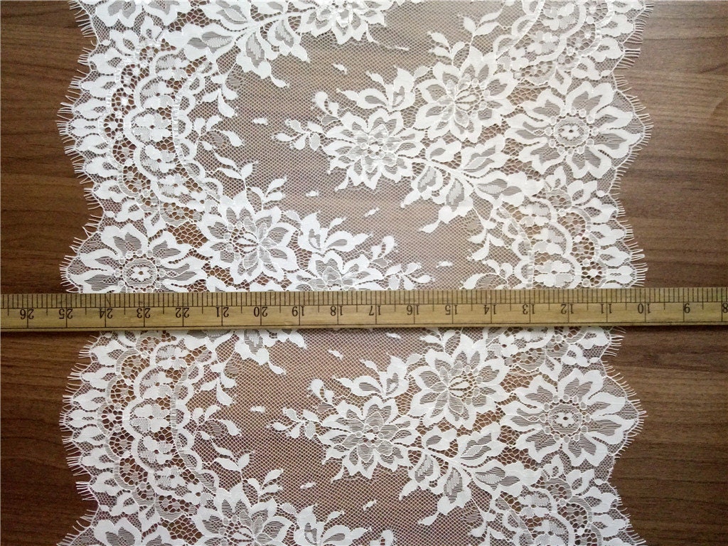 Ivory lace table runner/extra wide table runners 15 Etsy