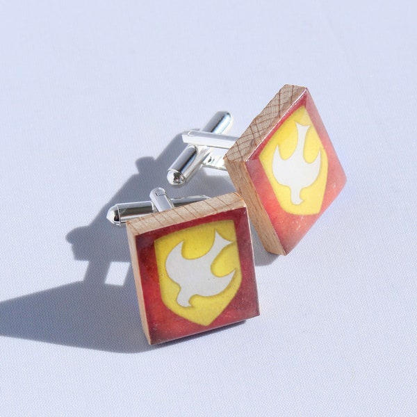 Peacemaker Inspired Scrabble Tile Cuff Links