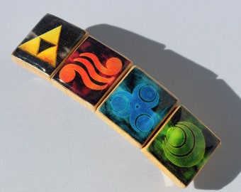Golden Goddesses Hair Barrette - Legend of Zelda Inspired - 70mm