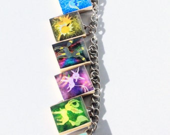 イーブイ進化形チャームブレスレット - ポケモン風 - Etsy 日本