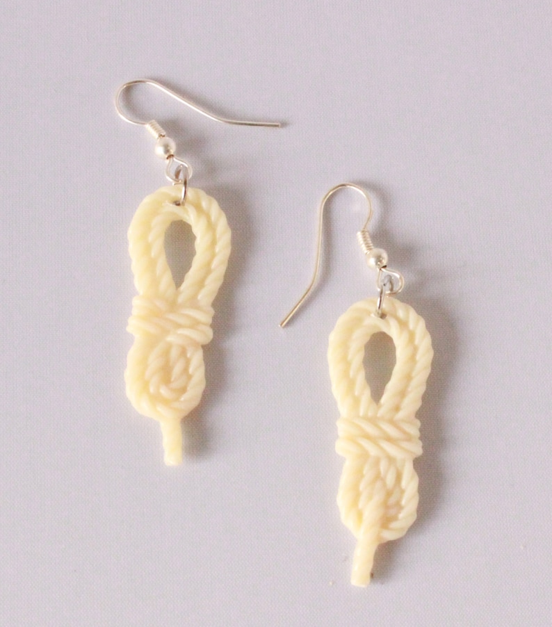 Clue Rope Token Earrings Etsy