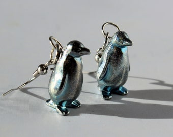 Monopoly Penguin Token Earrings