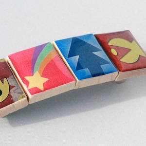Pines Familie inspiriert Scrabble Fliesen Haarspange - Gravity Falls inspiriert