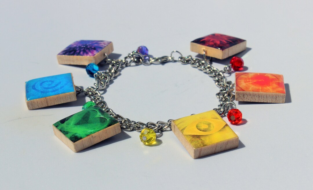 Infinity Stones Scrabble Tile Charm Bracelet - Etsy