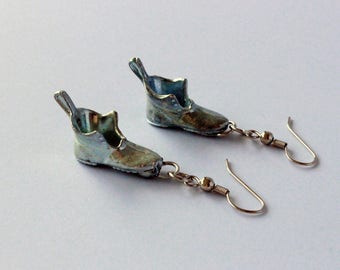 Monopoly Shoe Token Earrings