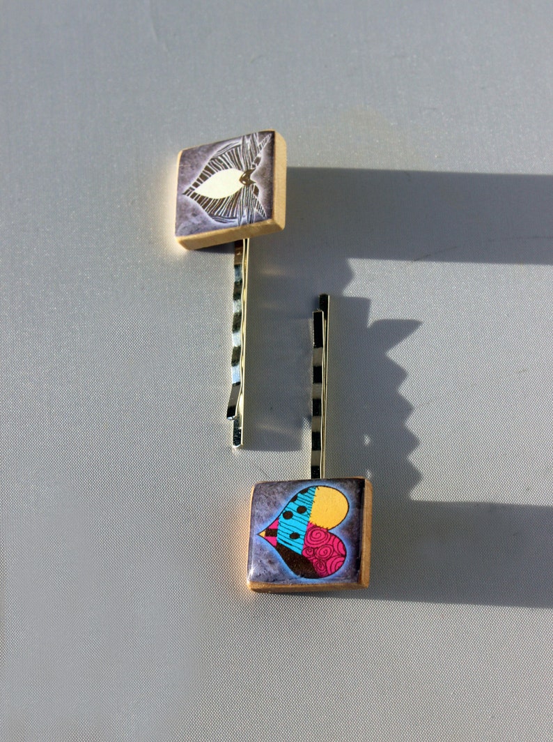 Jack and Sally Scrabble Tile Bobby Pins Nightmare Before Etsy