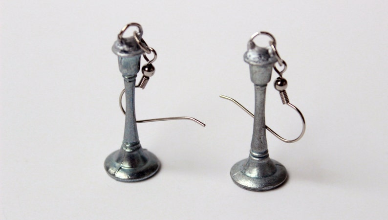 Clue Candlestick Token Earrings image 2