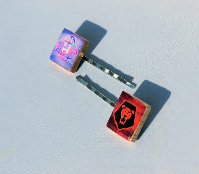 Scrabble Pin Huntrix and Saja Boys Scrabble Tile Bobby Pins - Kpop Demon Hunters ...