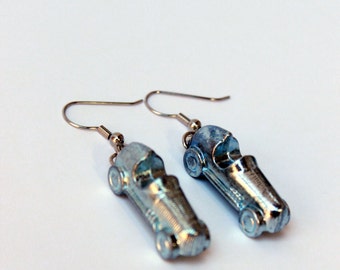 Monopoly Car Token Earrings