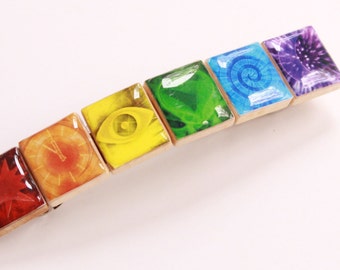 Infinity Stones Scrabble Tile Hair Barrette