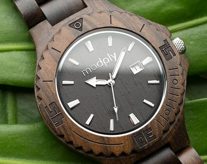 Wooden watch gift for men - Mens wooden watch personalized - Handmade wooden watch - Gift For Him - Wedding Gift - Groom Watch - Modply