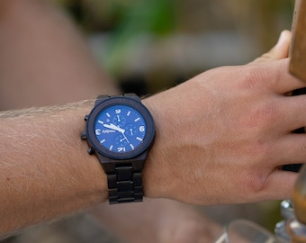 Wooden Watches For Men, Personalized Watches, Monogram Watch For Men, Groomsmen Watches, Wedding Best Man Watch, Groomsman Watch, Modply