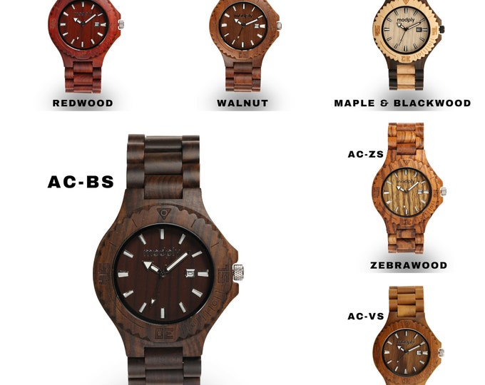 Customized Watch Men, Engraved Watch, Battery Watch, Personalized Gift, Custom Wood Watch Men, Prom Gift, Wood Hand Watch, Retirement Gift